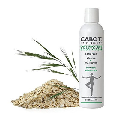 CABOT Oat Protein Body Wash for Dry, Itchy, Sensitive Skin