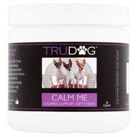 Natural Stress Relief for Dogs - Calm Me: Calming Support Soft Chews (60 Count) - All Natural Chews Designed to Keep Do