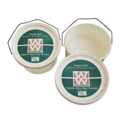 WaxWel 11-1750-3 Paraffin 1 x 3-Lb Tub of Pastilles Fragrance-Free