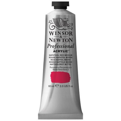 Winsor & Newton 2320423 60 ml AAC Tube - Naphthol Red Medium