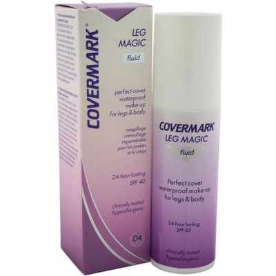 Leg Magic Fluid Make-Up For Leg Body Waterproof SPF 40 - # D4 by Covermark - 2.54 oz Makeup