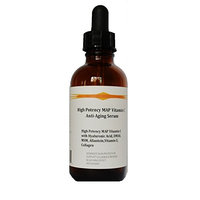 High Potency 15% MAP Vitamin C Serum with Pure Hyaluronic Acid, DMAE, MSM, and Allantoin