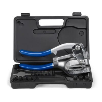 Capri Tools Metal Hole Punch Set (16-Piece)