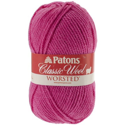 Spinrite 428864 Classic Wool Yarn-Magenta
