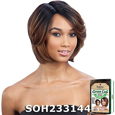 Shake-N-Go Equal Green Cap Protective Style Wig - 011