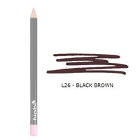 (6 Pack) Nabi Cosmetics Lip Pencil Black Brown : Beauty