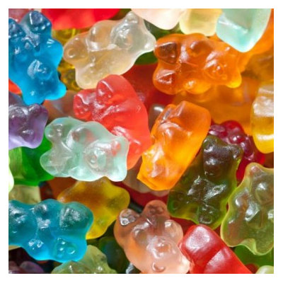 12 Flavor Assorted Gourmet Gummi Bears, 1 lb