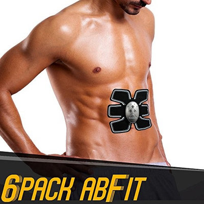 Medex Hi-Intensity 6 Pack AbFit Electro Muscle Abdominal Trainer - Get Your Abs FIT, Anytime Anywhere!