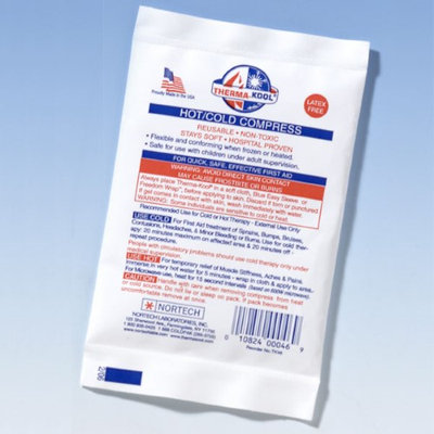 Maxiaids Reusable Therma Kool Hot-Cold Compress Minipack - 4 x 6 in.