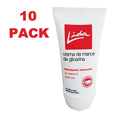 Lida Glycerin Cream Hands Pack of 10