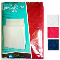 Atb 2 Pc Quilted Fabric Washing Machine Cover Dust Free Appliance Cover 30x26x41
