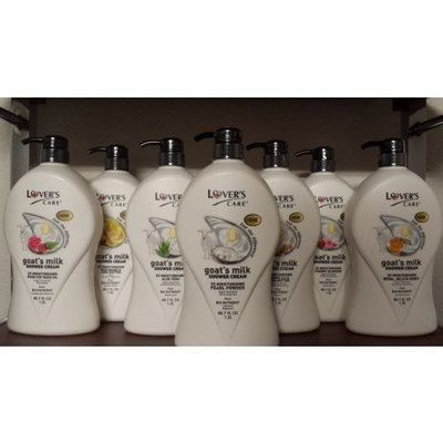 Lover's Care Goat's Milk Shower Cream 3x Moisturising plus Bio Nutrient (Royal Jelly and Honey) by Lover's Care