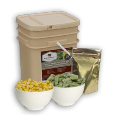 120 Serving Wise Vegetable Bucket