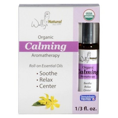 Wally's Natural Organic Calming Roll on Essential Oil 0.33 oz