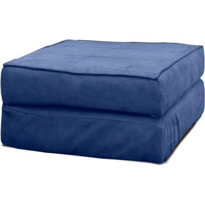 Your Zone Flip Ottoman, Blue