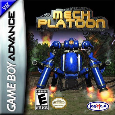 Game Boy Advance Mech Platoon GBA