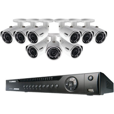 Lorex By Flir Lnr416s3tc9b 16-Channel Nvr With 9 3.0-Megapixel Poe Ip Cameras 23.10In. X 21.00In. X 17.50In.