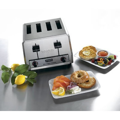 Waring Commercial Toaster - 380 Slices/Hr, 4 Slots WCT805B