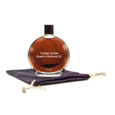 Tunisian Amber Perfume Oil - 1.7 oz in Premium Glass Bottle