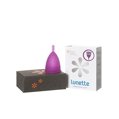 Lunette Reusable Menstrual Cup - Violet - Model 2 for Normal or Heavy Flow - Your Vagina's New Best Friend