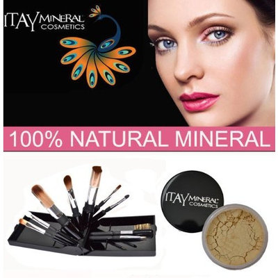 Itay Beauty Mineral Cosmetics Trail Size Foundation color: MF-1 Cream Marfil light skin 2.5 Gram