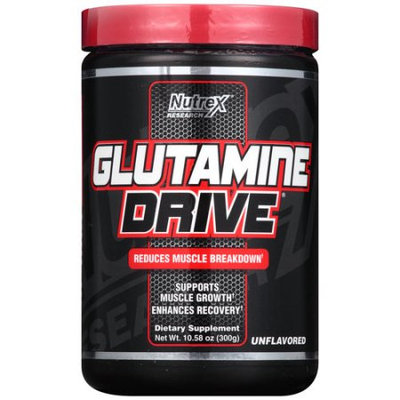 Nutrex Research Glutamine Drive Black Unflavored 5000 mg - 300 grams