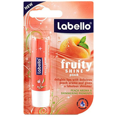 Labello Fruity Shine Peach Lip Balm 4.8g