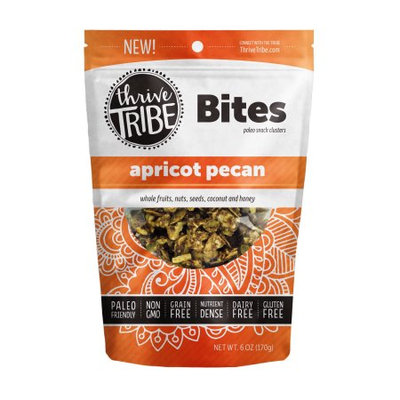 Thrive Tribe Paleo Bites, Apricot Pecan, 6 Oz