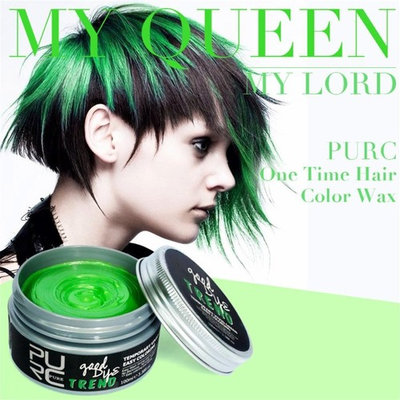 DIY Hair Clay Wax Mud Dye Cream Baomabao Grandma Hair Ash Dye Temporary