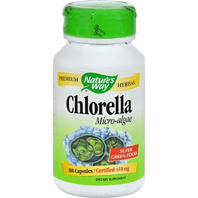 Nature's Way Chlorella Micro-Algae - 100 Capsules