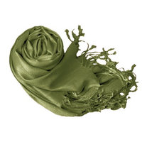 Peach Couture Soft and Silky Bamboo Rayon Luxurious Eco-Friendly Shawl (Sage)
