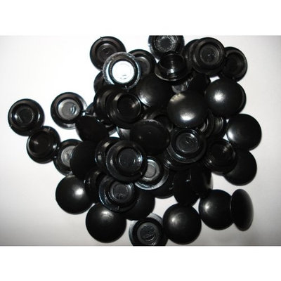 SUKI HARDWARE 10MM COVER CAPS BLACK FOR 10MM DIA HOLE