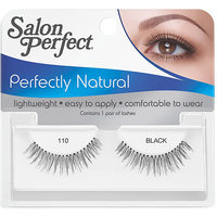 Salon Perfect Perfectly Natural Eyelashes, 110 Black, 1 pr