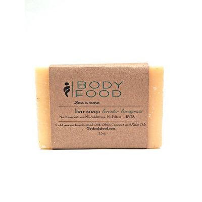 Body FoodBar Soap Peppermint Spearmint 3.5 oz