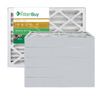 AFB Gold MERV 11 12x15x4 Pleated AC Furnace Air Filter. Filters. 100% produced in the USA. (Pack of 6)