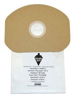 TOUGH GUY 20TM82 Filter Bag,2-Ply, Paper, PK10