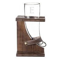 Cathy's Concepts 16-oz. Monogram Viking Beer Horn with Stand