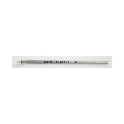 Ohto R-4C7NP Needlepoint D1 Ballpoint Refill, Red