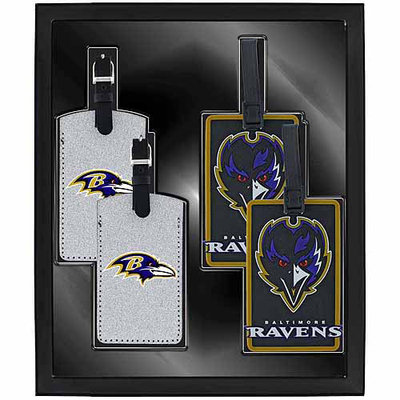Aminco His And Hers Bag Tags, Ravens