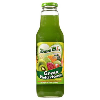 Solecito Foods Llc ZanaMia Green Multivitamin Juice Drink, 25.4 fl oz