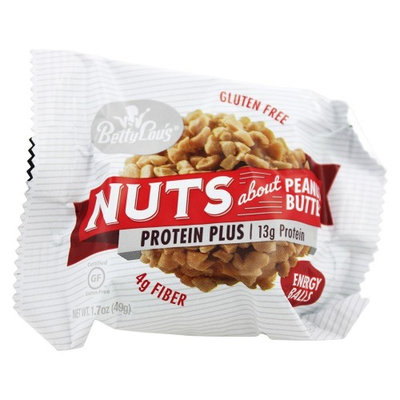 Betty Lou's - Nuts About Peanut Butter Protein Plus Energy Balls - 1.7 oz(pack of 12)