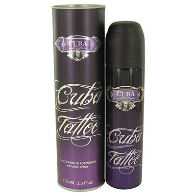 Cüba Tattoo Perfume 3.4 oz Eau De Parfum Spray For Women