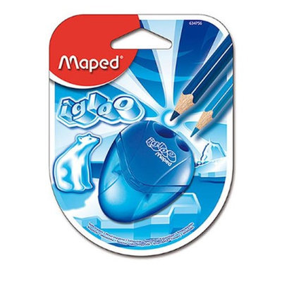 Maped Usa MAP634756 Igloo 2 Hole Pencil Sharpener