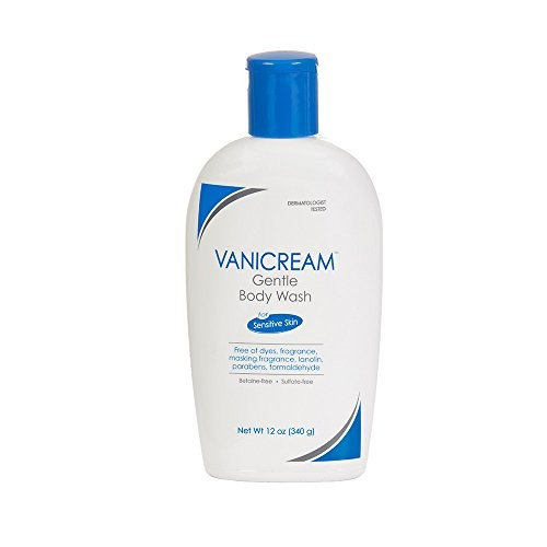 Vanicream Gentle Body Wash for Sensitive Skin, Dermatologist Tested, 12