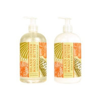 Greenwich Bay Trading Company Botanical Collection Bundle: Island Ginger Mango Butter - 16 Ounce Shea Butter Lotion & 16 Ounce Hand Soap
