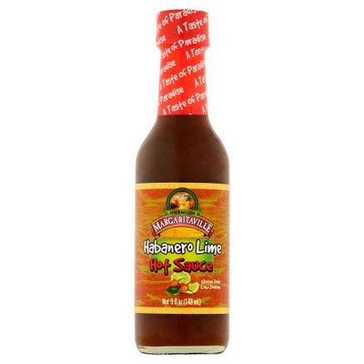 Vita Specialty Foods, Inc. Margaritaville Premium Habanero Lime Hot Sauce, 5 fl oz