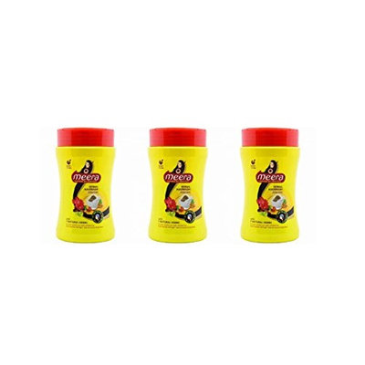 Meera Herbal Hairwash Powder With 7 Natural Herbs - 120g (4.23 oz) - Pack of 3