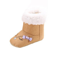 For 0-18Month Girls,Clode® Infant Toddler Bowknot Soft Sole Snow Boots Baby Girl Crib Shoes