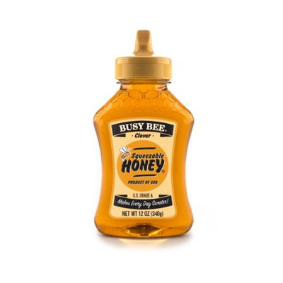 Barkman Honey Busy Bee Clover Honey, 12 oz