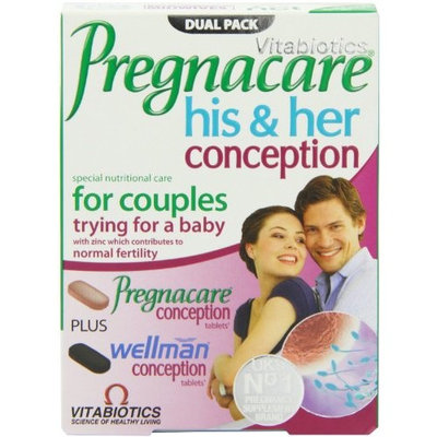Vitabiotics - Pregnacare - His & Her Conception - 2x30 Tablets